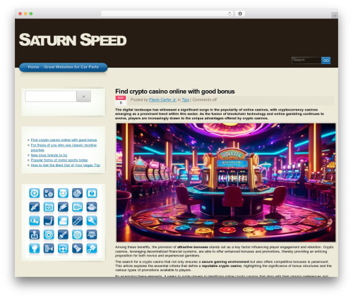 Arclite theme WordPress - saturnspeed.com