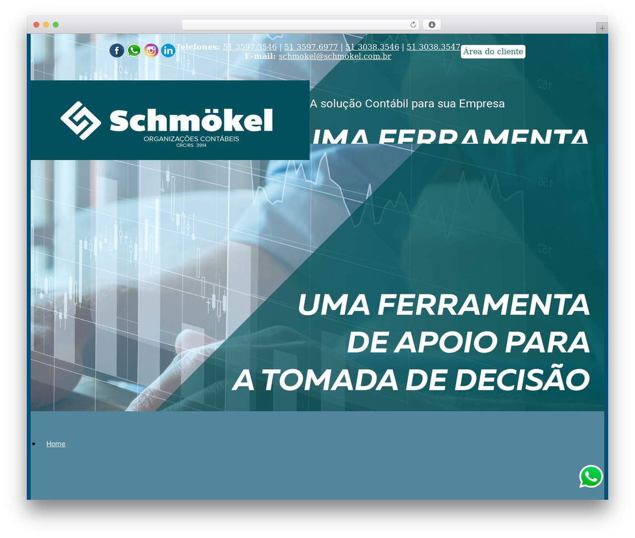 Best WordPress theme cherry - schmokel.com.br/home