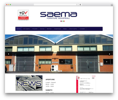 Canvas best WordPress theme - saema.it