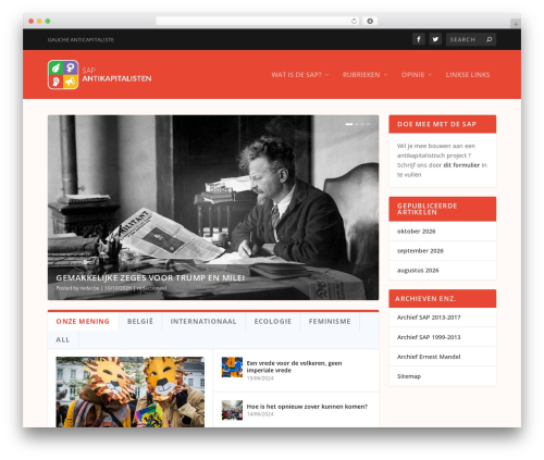 Extra theme WordPress - sap-rood.org