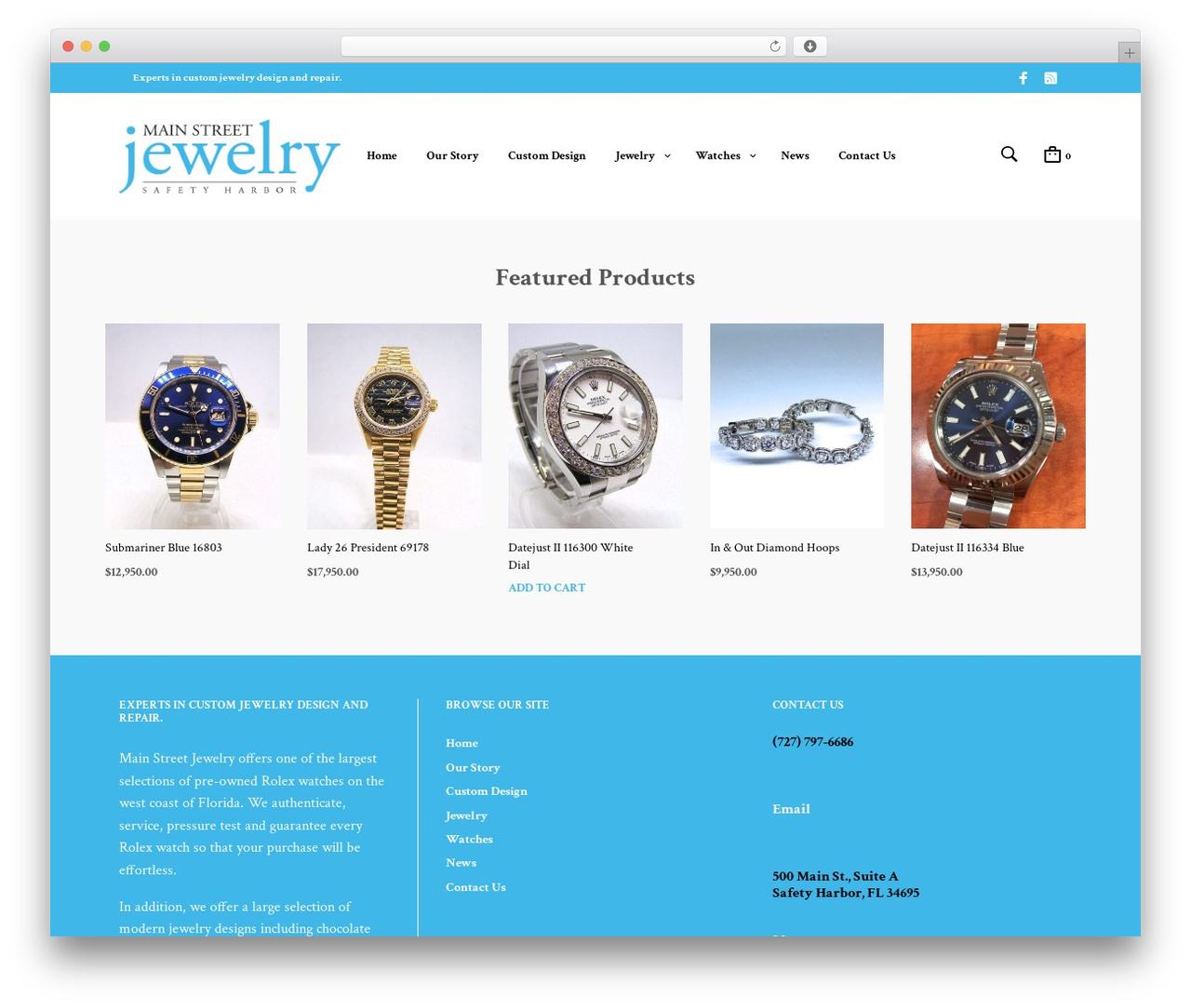 Mr. Tailor theme WordPress - safetyharborjewelry.com