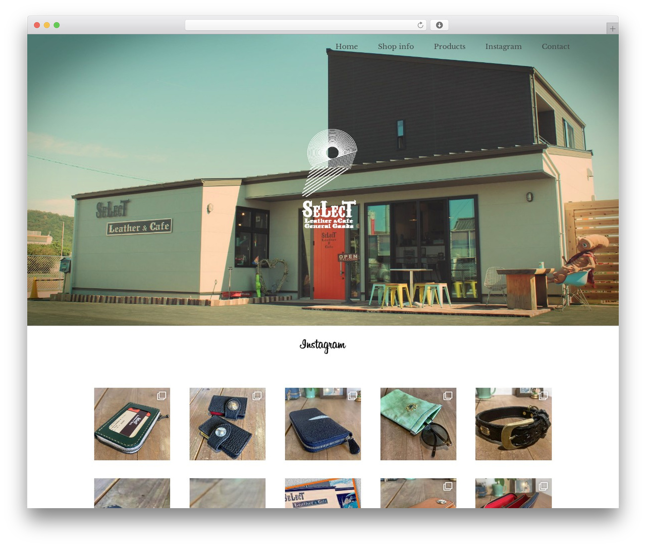 selectleather best WordPress theme - select-leather.com