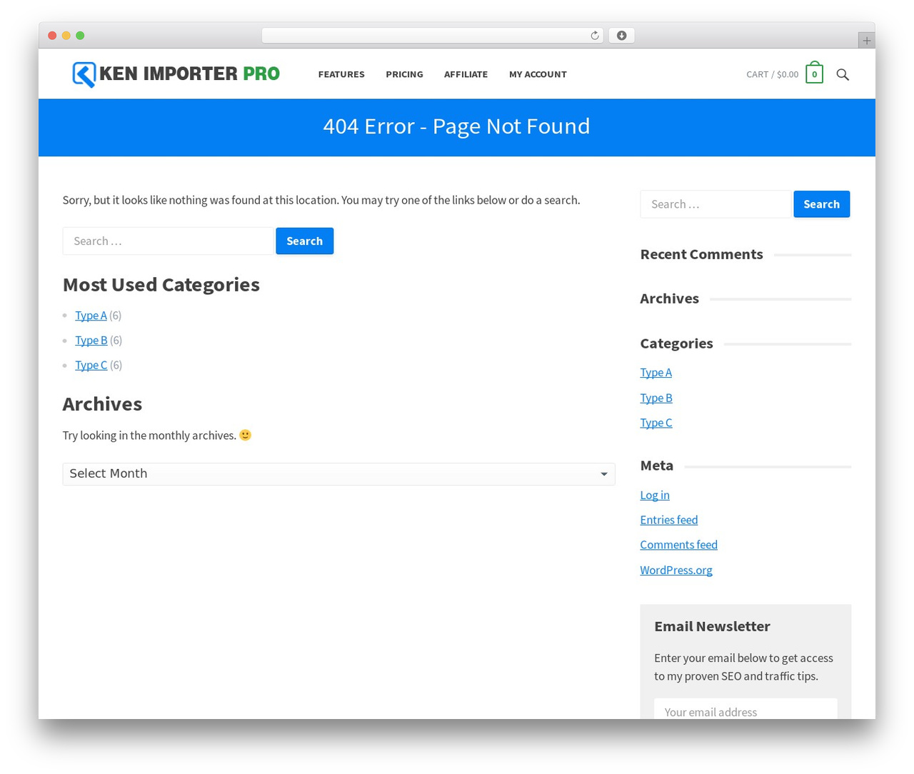 Subscribe Pro WordPress theme - kenimporter.com Subscribe Pro WordPress theme - kenimporter.com
