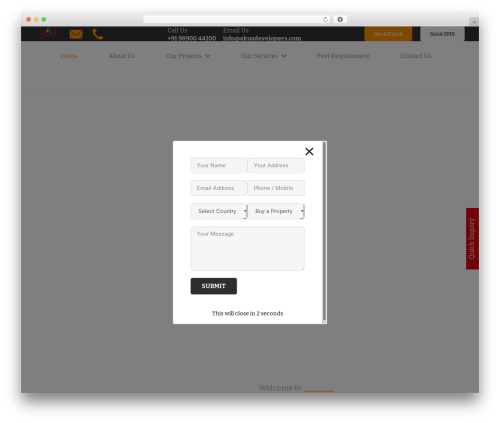 Theme WordPress AKUS - akusdevelopers.com