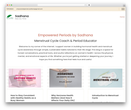 Theme WordPress CoachPress Lite - iamsadhana.com Theme WordPress CoachPress Lite - iamsadhana.com