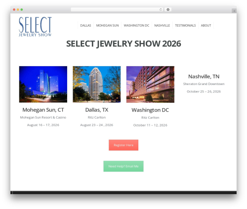 Theme WordPress Mexin - selectjewelryshow.com