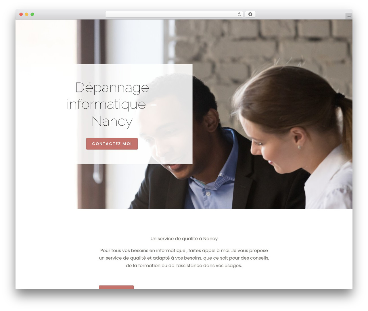 WordPress theme Constructor - depannageinformatiquenancy.com