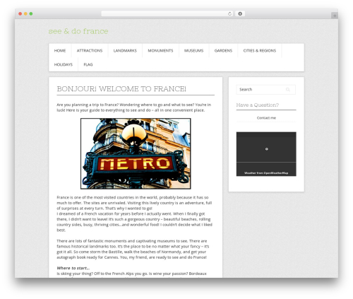 WordPress theme Contango - see-and-do-france.com WordPress theme Contango - see-and-do-france.com