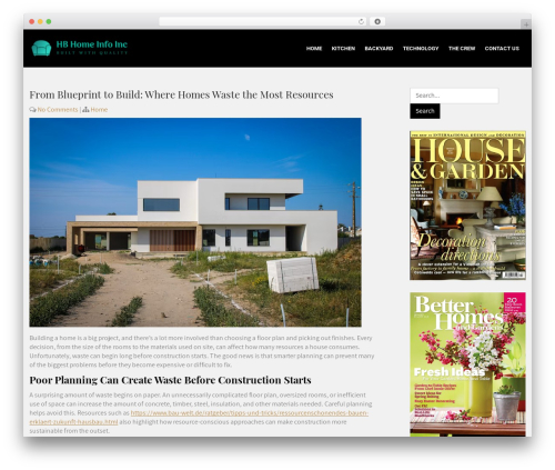 WordPress theme Change - tbhillbilly.com