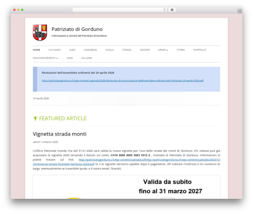 WordPress theme Tiny Forge - patriziatogorduno.ch WordPress theme Tiny Forge - patriziatogorduno.ch