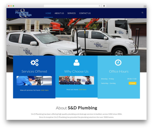 CarZone theme WordPress - sdplumbing.net.au