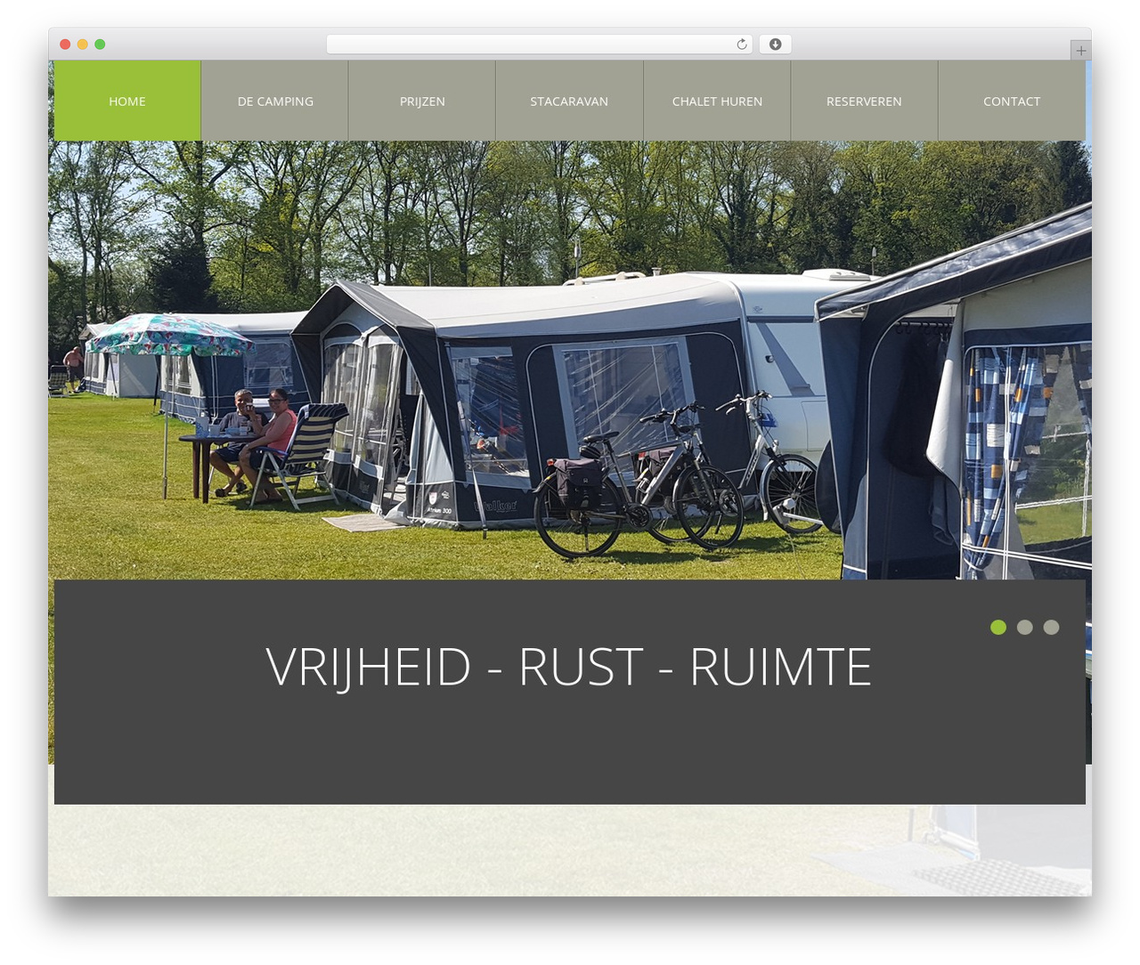 cherry WordPress theme - depeperkamp.nl