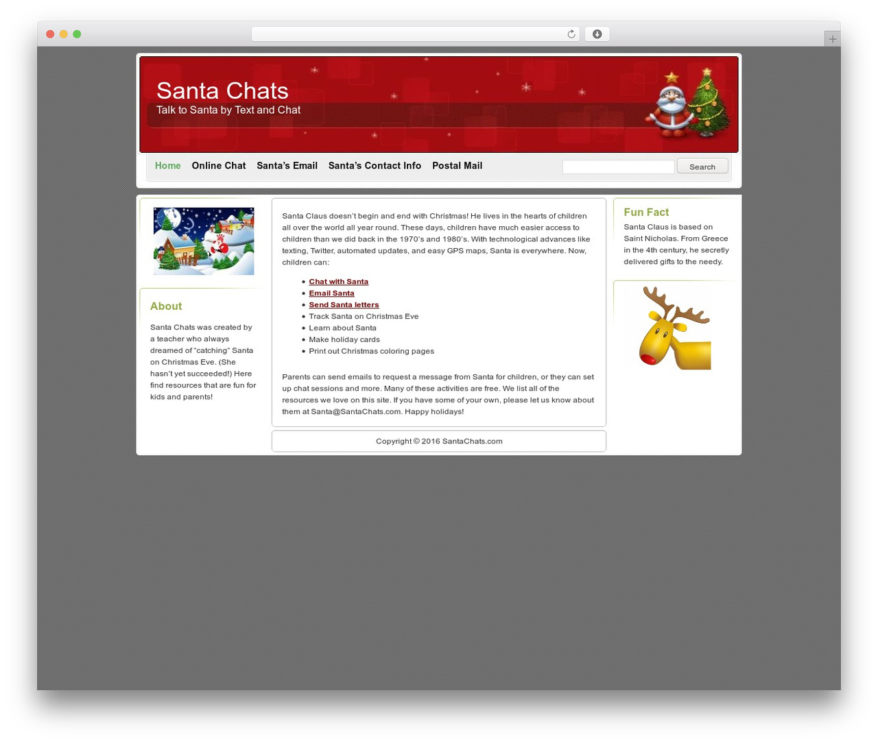 Digg 3 Columns WordPress theme - santachats.com