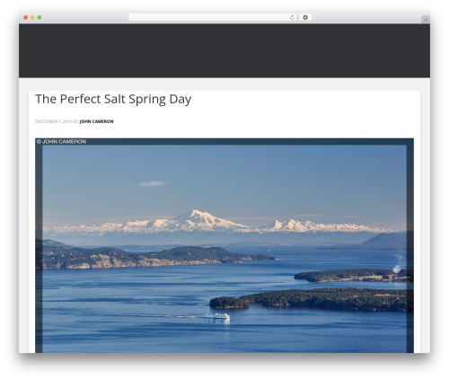 Epik WP theme - saltspringphotos.com