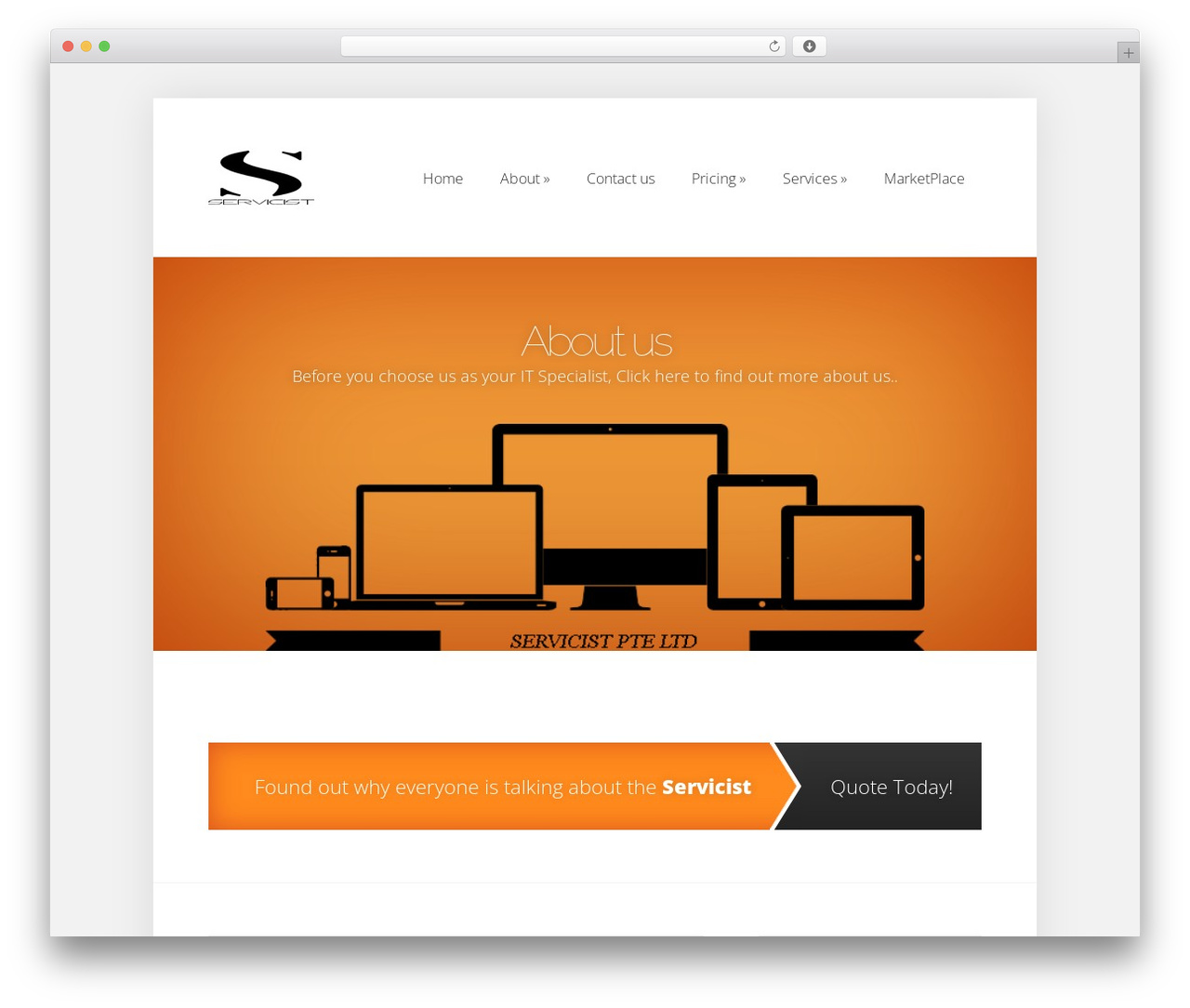Foxy WordPress theme design - servicist.com.sg Foxy WordPress theme design - servicist.com.sg