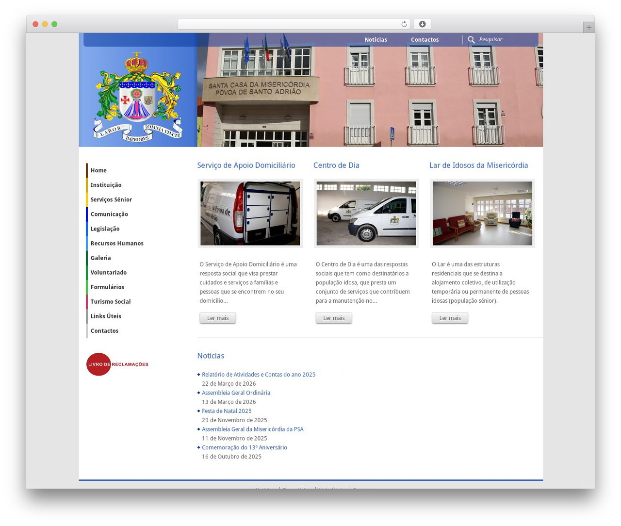 G3-Theme WordPress theme - santacasapsa.pt