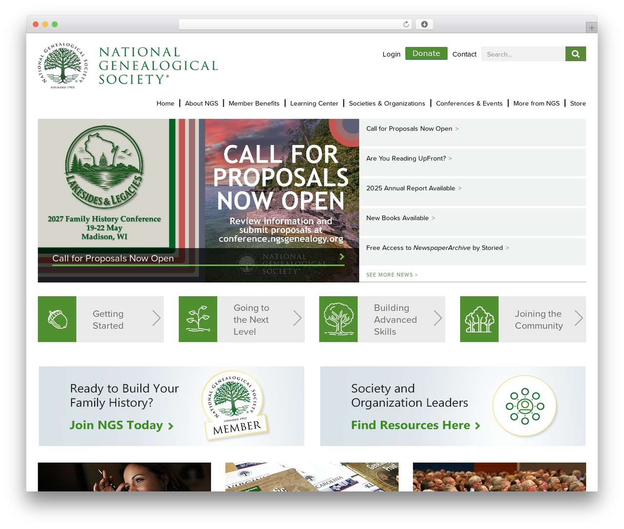 ngs child theme WordPress website theme - www.ngsgenealogy.org