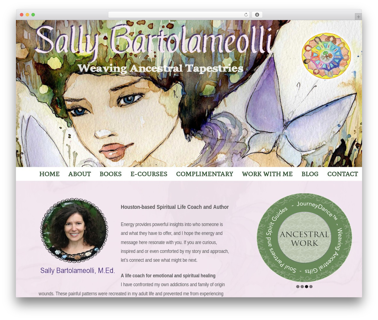 Headway Base WordPress theme - sallybartolameolli.com