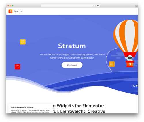 Stratum menu WordPress plugin - stratum.getmotopress.com