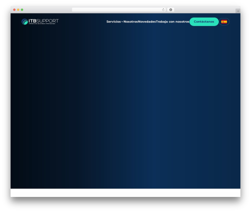 ITB WordPress theme - itbsac.com