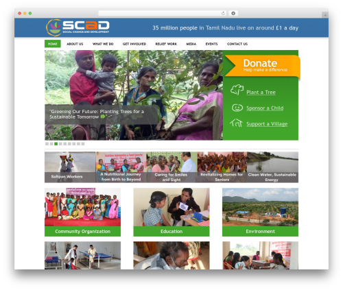 Jing WordPress theme - scad.org.in