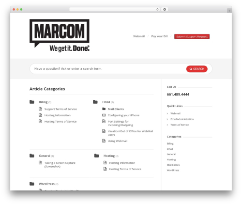 KnowHow theme WordPress - support.themarcomgroup.com