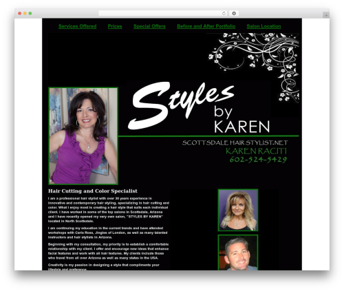 Local Lead Theme WP theme - scottsdalehairstylist.net