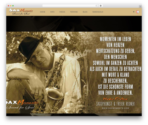 Mashup theme WordPress - saxmoments.com Mashup theme WordPress - saxmoments.com