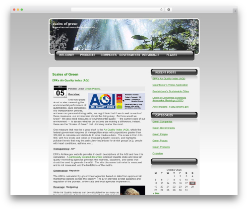 Bookmarkify WordPress plugin - scalesofgreen.com