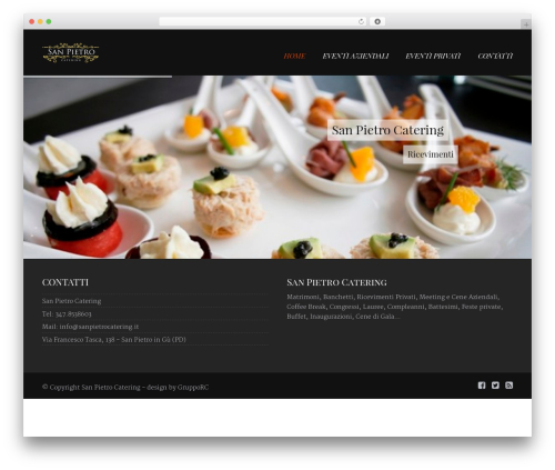 Nosh shortcodes plugin WordPress plugin - sanpietrocatering.it