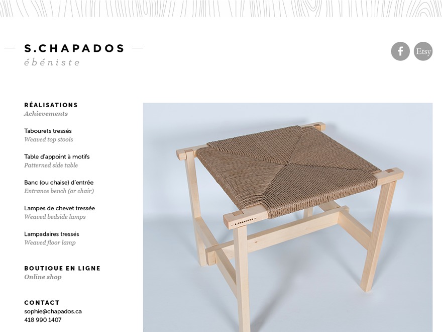 SChapados Theme theme WordPress by Marie-Eve Castonguay