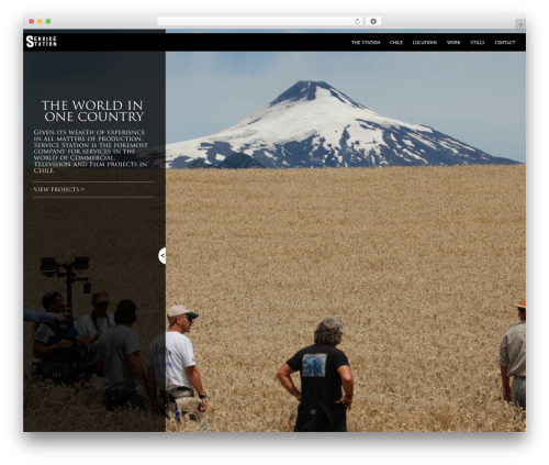 Servistation Theme theme WordPress - servicestation.cl
