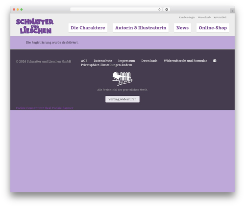 Theme ContexLabs theme WordPress - schnatterundlieschen.de/wp-signup.php?new=schnatterandlieschen.com