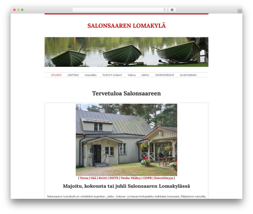 Theme WordPress Aldus - salonsaari.com