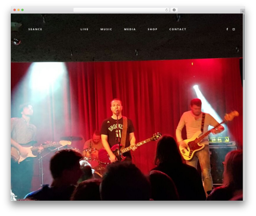 Croma music WordPress plugin - seancemusic.com