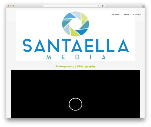 WordPress theme Carajillo - santaellamedia.com