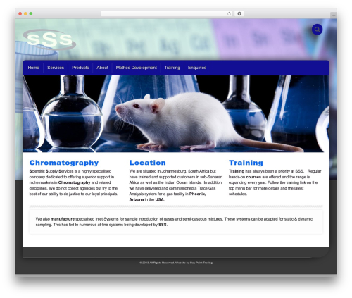 WordPress theme Mikmag - scientificsupplyservices.co.za