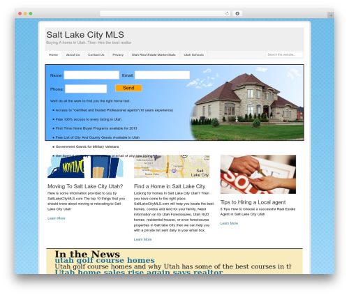 WordPress theme Catalyst - saltlakecitymls.com