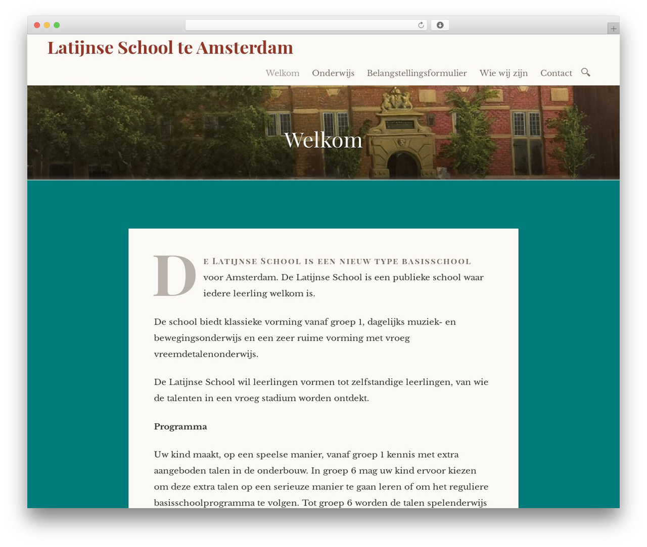 WordPress theme Libretto - scholalatina.nl WordPress theme Libretto - scholalatina.nl
