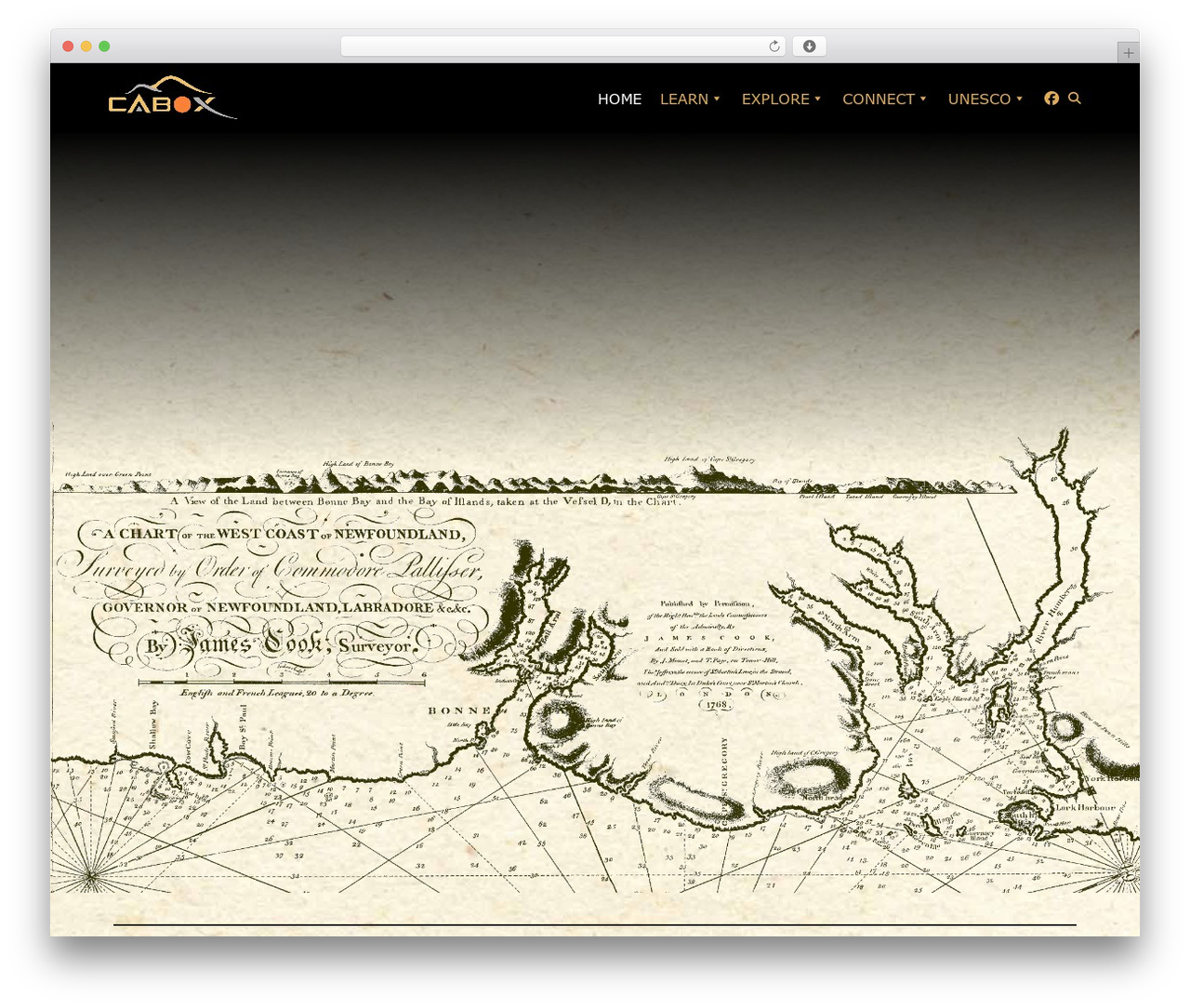 WordPress theme X - caboxgeopark.org