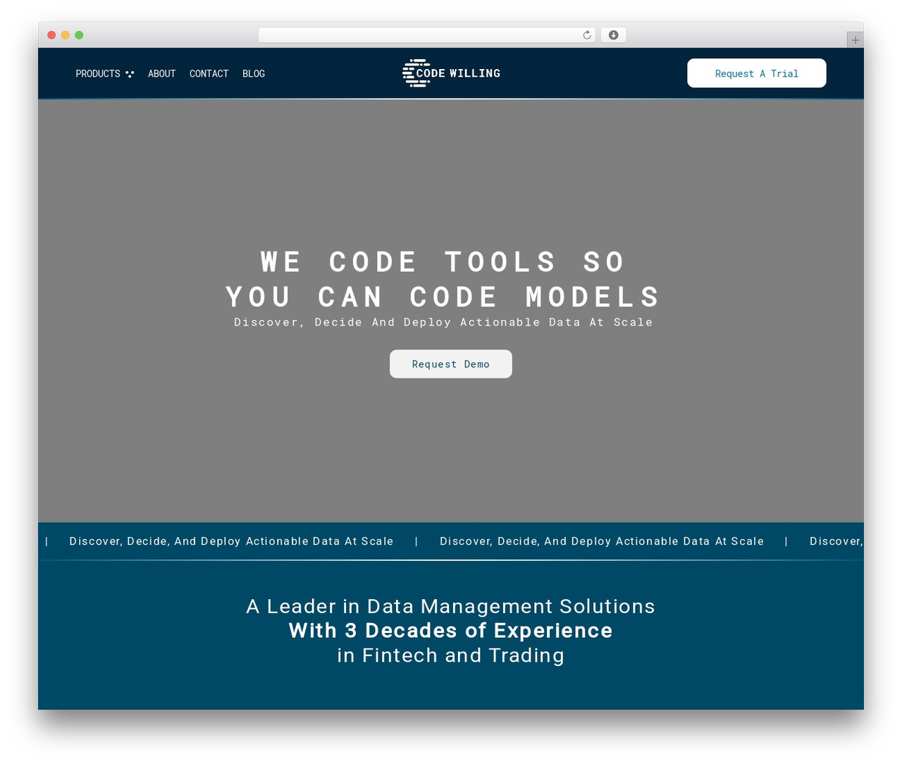 WP theme Code Willing - www.codewilling.com