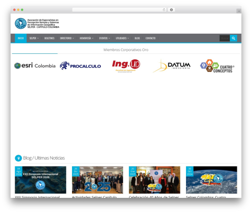 alterna8 WordPress theme - selper.org.co