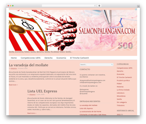 Best WordPress theme PressWork - salmonpalangana.com