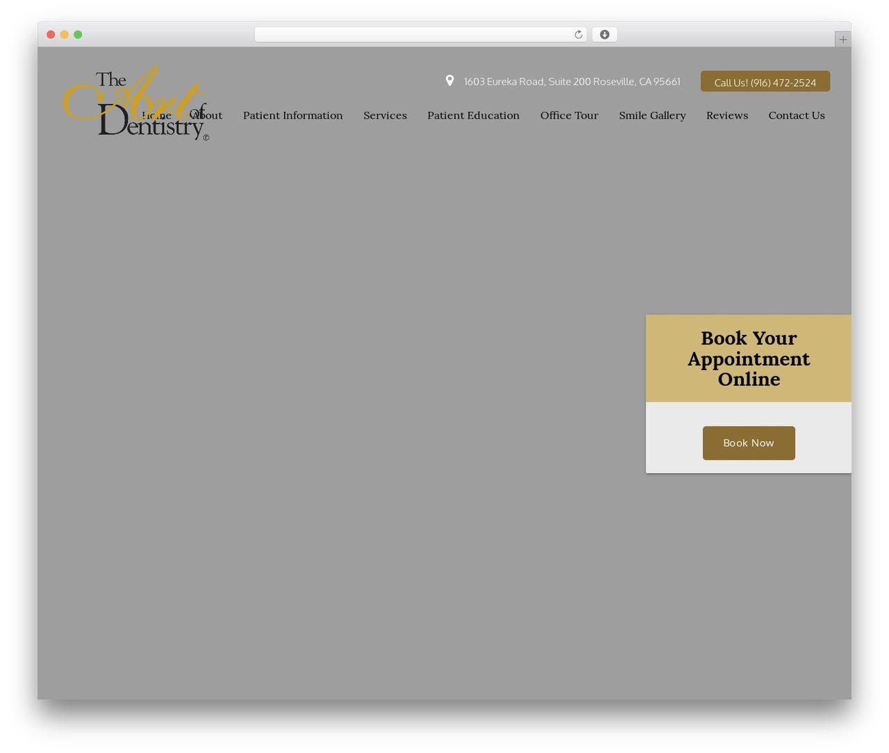 Best WordPress theme The Art of Dentistry Theme - theartofdentistry.com