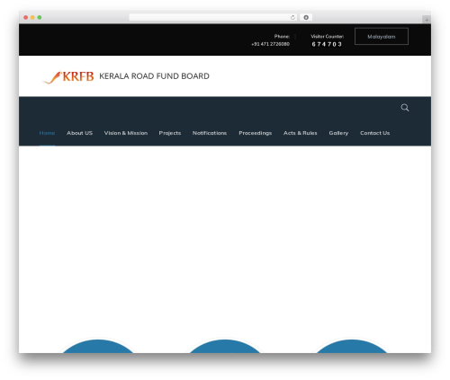 Best WordPress theme StartFlow - krfb.org