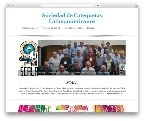 consultant theme WordPress - scala-catequesis.net/scala