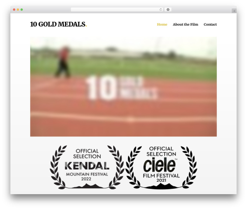 Deck premium WordPress theme - 10goldmedals.com