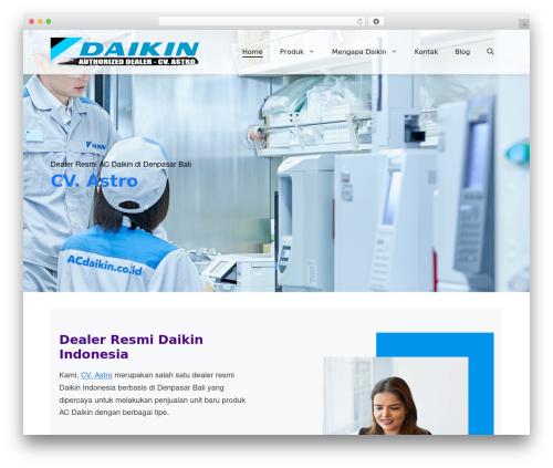 GeneratePress top WordPress theme - acdaikin.com