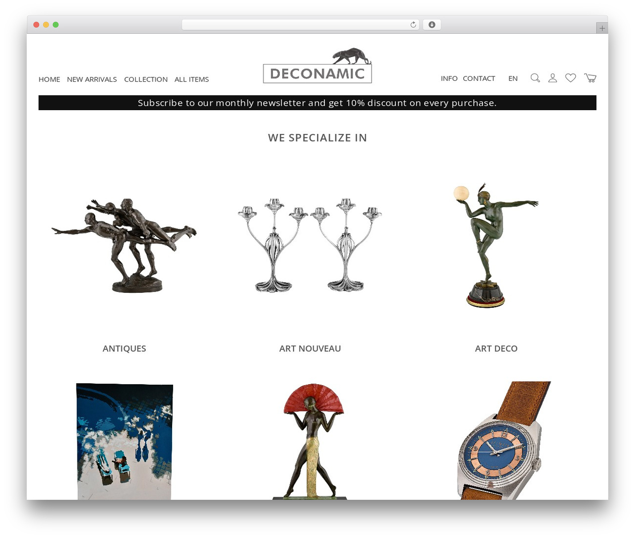 Halena WordPress theme - deconamic.com