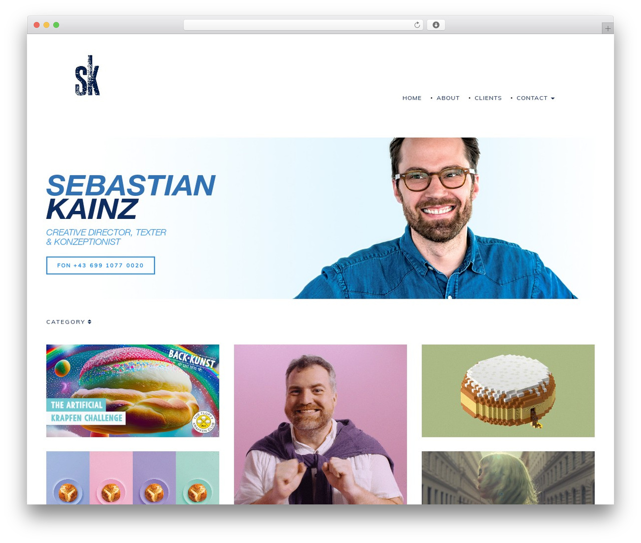 Quantum premium WordPress theme - sebastiankainz.at
